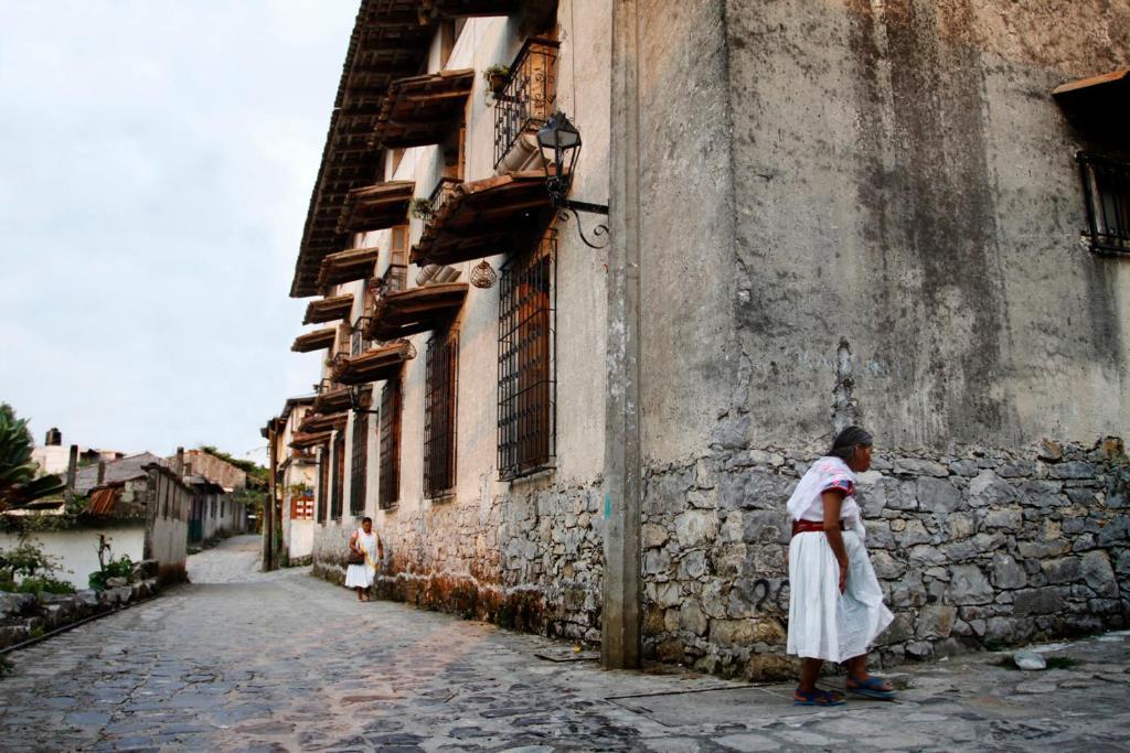 Hotel La Casa De Piedra Cuetzalán del Progreso Kültér fotó